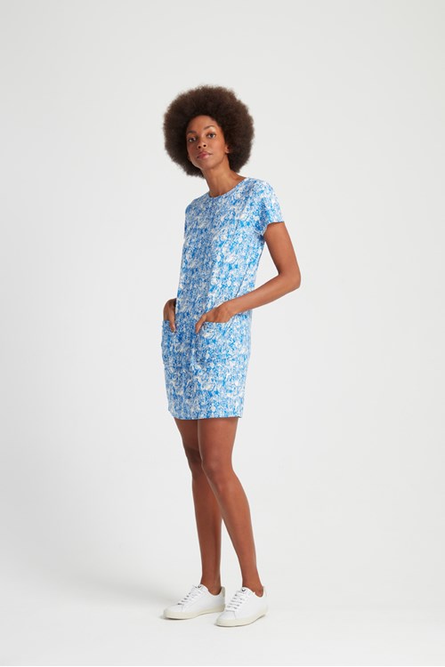 Robe motif bleue People Tree