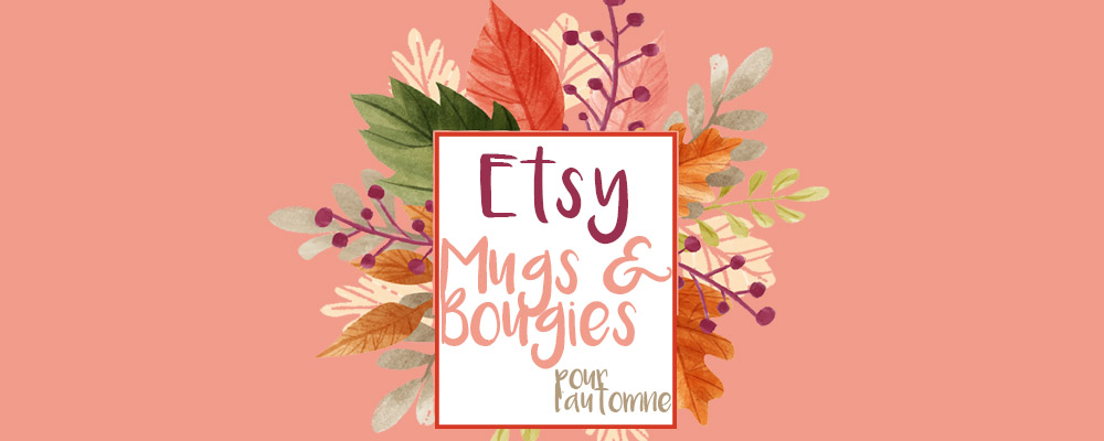 Etsy mugs bougies