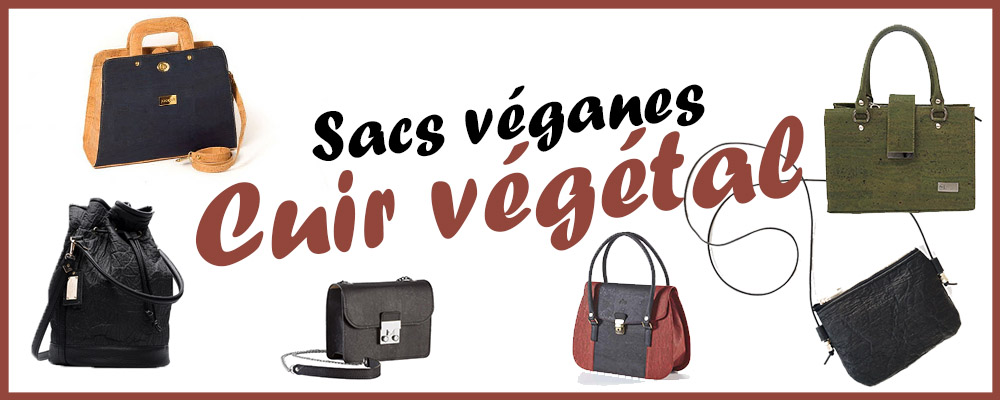 cuir vegetal sacs veganes