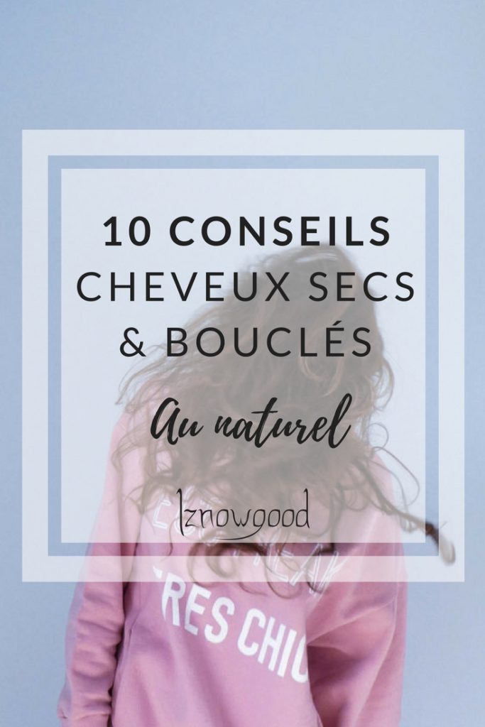 cheveux secs et bouclés au naturel