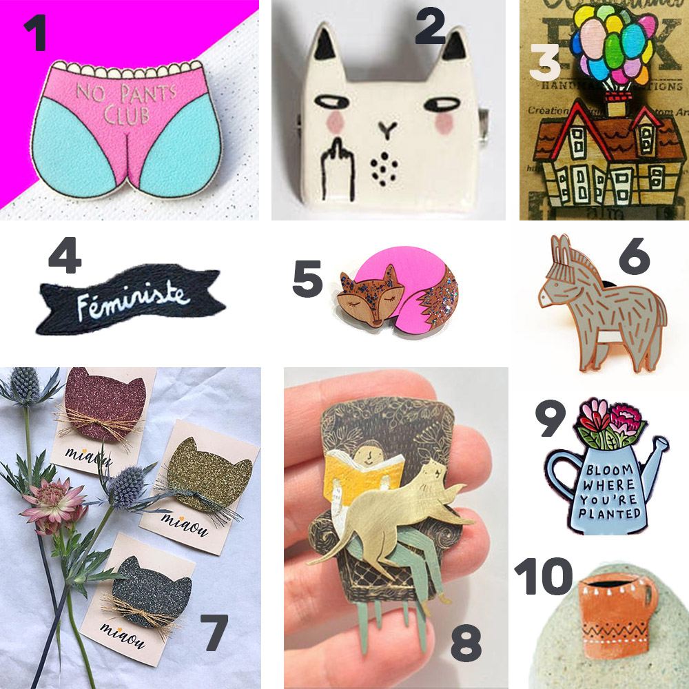 broches pin's etsy