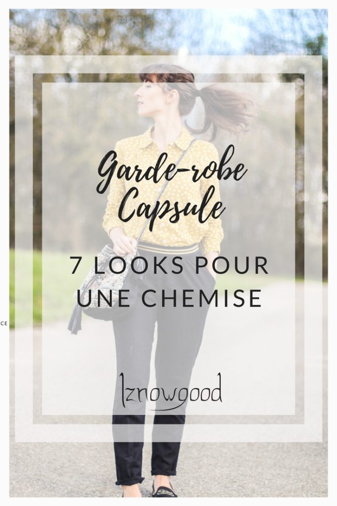 garde robe capsule 7 façons de porter une chemise