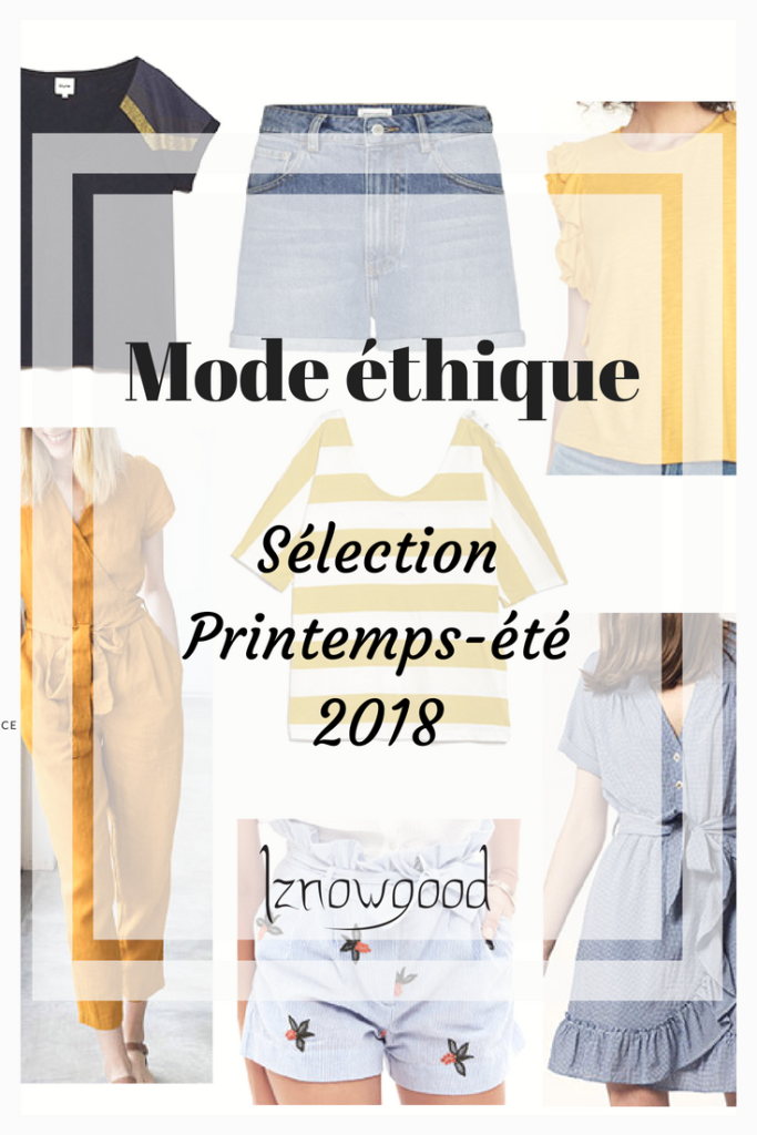 mode ethique selection printemps été