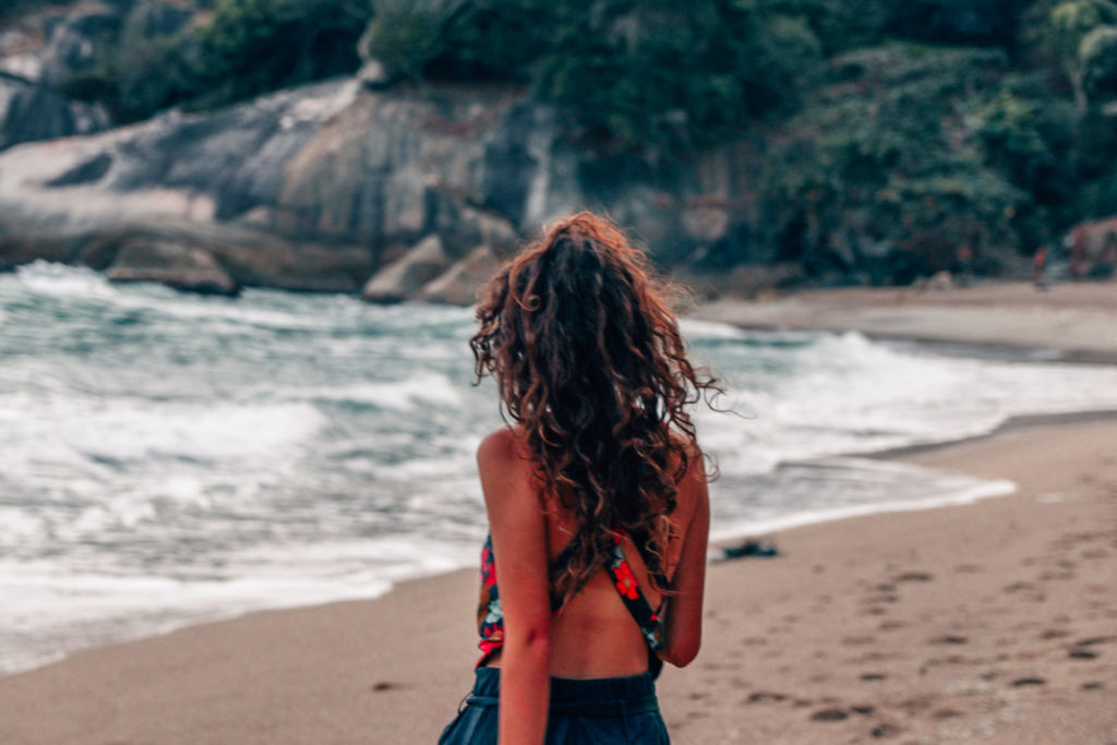 Routine naturelle cheveux bouclés